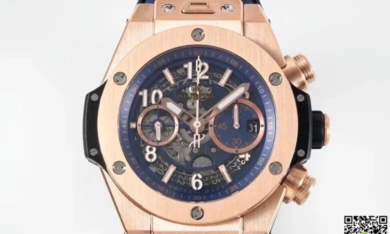 Hublot Big Bang 421.OX.5180.RX ZF Factory 1:1 Best Edition Replica Watch Blue Strap